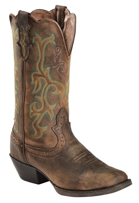 justin cowgirl boots